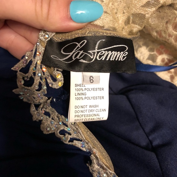 La Femme Prom dress - Picture 5 of 6